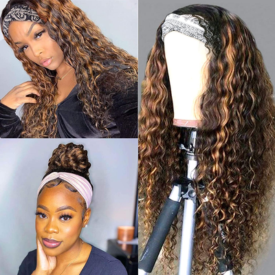 Why buy colored hair headband wigs