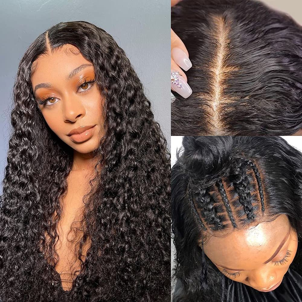  A.phyllis 20 Inch Lace Front Wigs Human Hair Water