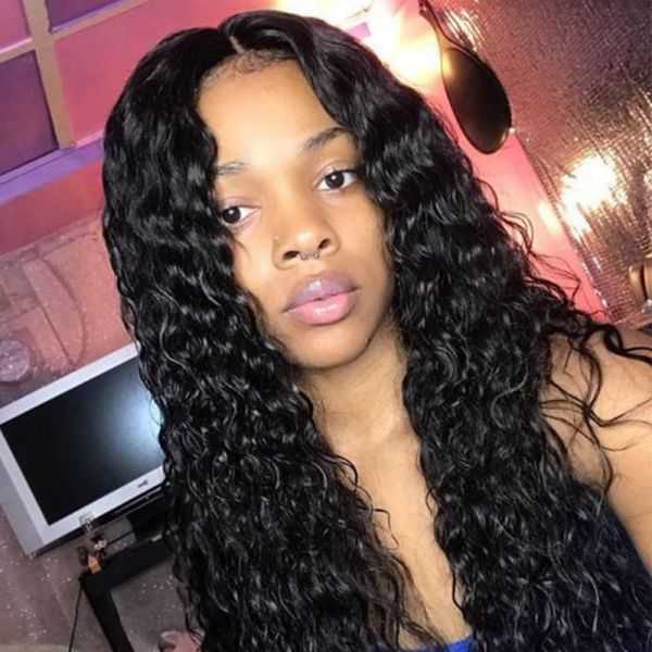 Angie Queen 3 Bundles Brazilian Water Wave Virgin Human Hair Weave Bun ...